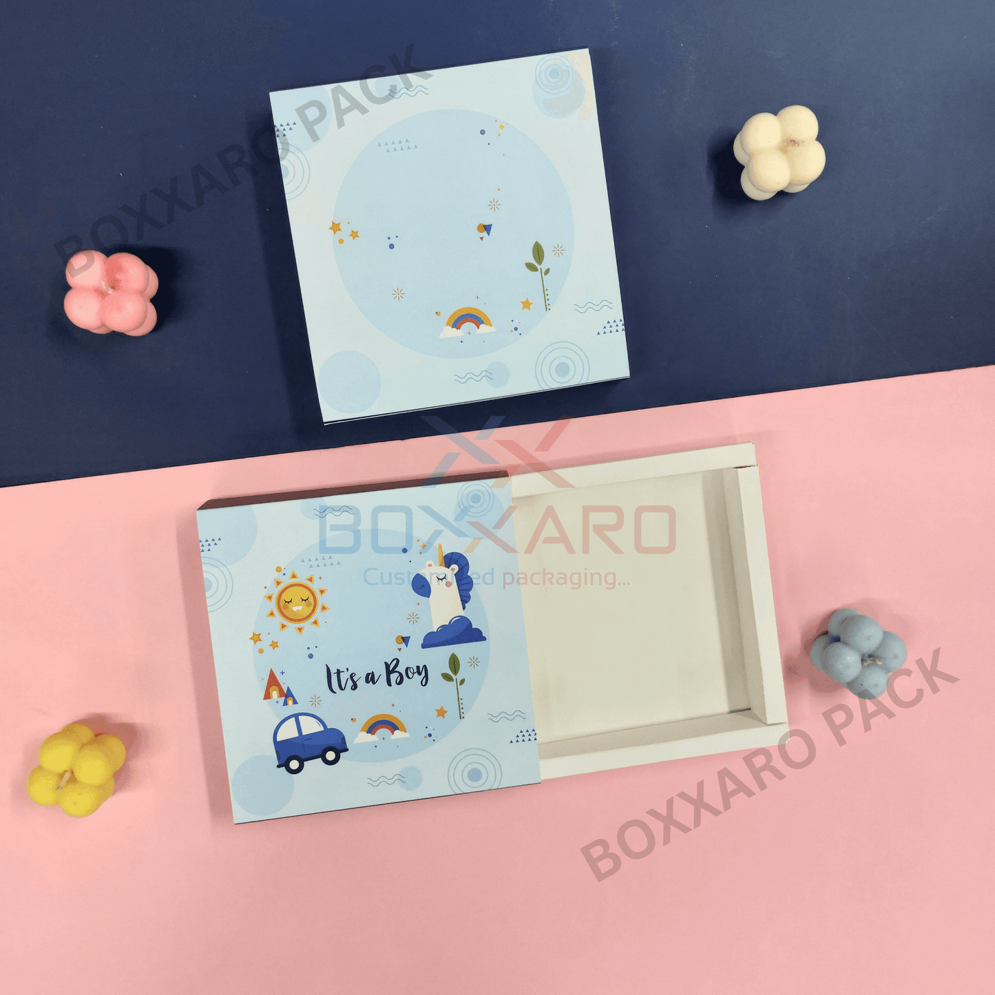 9 Cavity Its a Boy Chocolate Box | Pack of 10