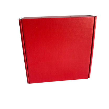 9.5X9X3.5 Inch Corrugated Hamper Mailer Box | Texture Design | Pack of 10